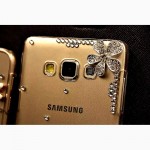 Роскошный хрустальный чехол-(горный цветок) для Samsung Grand 2 G7102