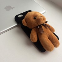 Чехол пластиковый с мишкой на iPhone 6/6S