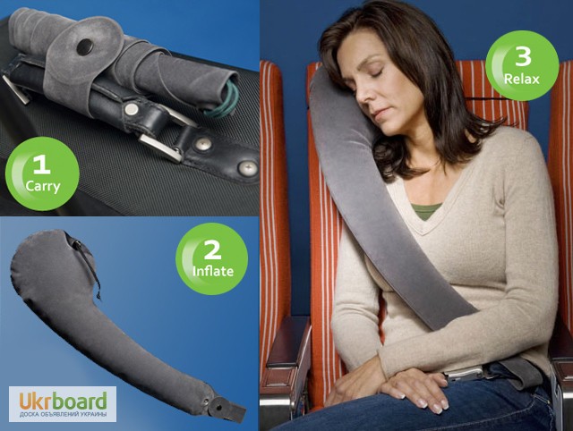 Фото 3. Подушка надувная в машину TravelRest Ultimate Travel Pillow