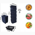 Ящики для овощей-картошки, лука, грибов, чеснока, пластиковые ящики для фруктов ДЕШЕВО