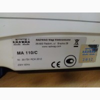 Продам анализатор влажности (весы влагомеры) Radwag MA110/C