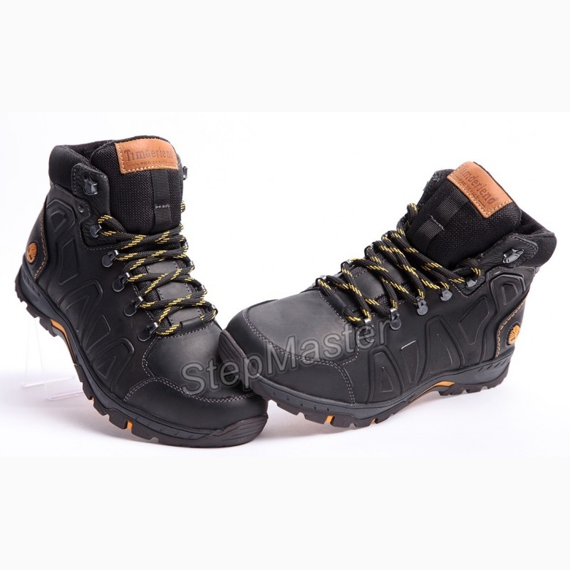 Фото 3. Ботинки кожаные зимние Timberland Pro Mk II Nubuck Black