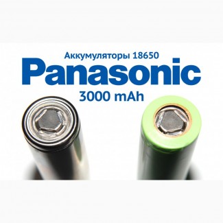 Аккумуляторы 18650, Panasonic-Tesla, 2800-3000mAh