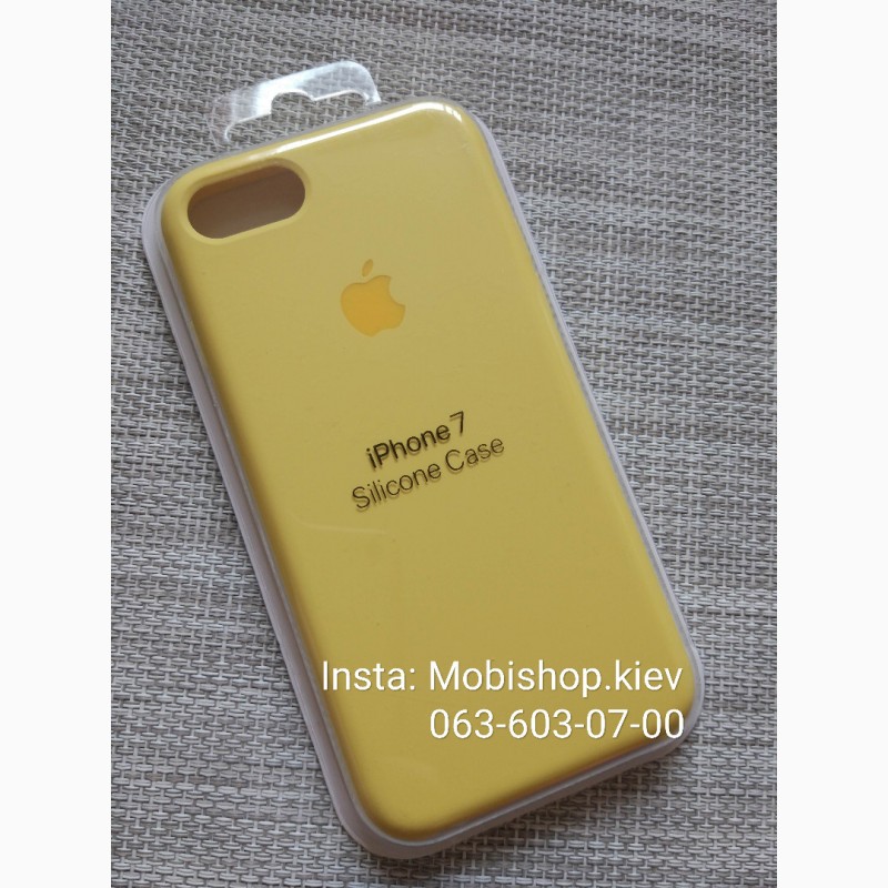 Фото 2. Чехол-накладка Silicon Case на Iphone 7/ 8 летние цвета