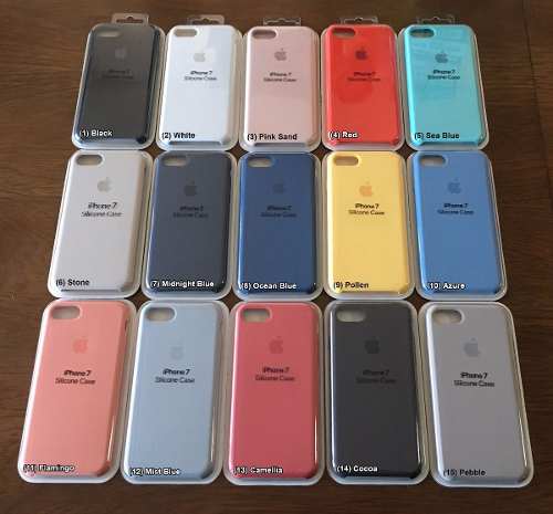 Фото 5. Чехол-накладка Silicon Case на Iphone 7/ 8 летние цвета