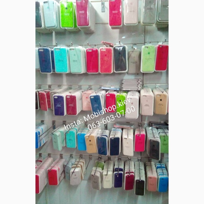 Фото 6. Чехол-накладка Silicon Case на Iphone 7/ 8 летние цвета