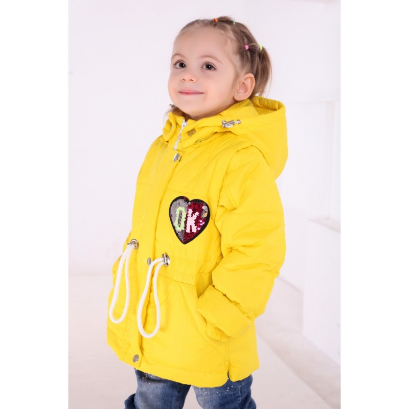 Фото 2. Демисезонные куртки - жилетки Сашенька с рюкзаком для детей 1-4 года, цвета разные