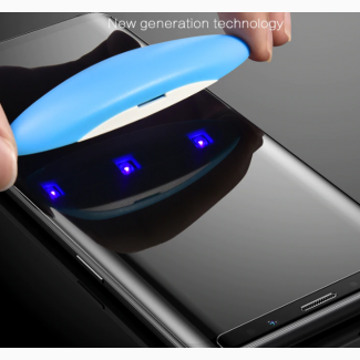 Защитное ультрафиолетовое стекло на Samsung S10 S10 lite s10 plus Note 9 Note 8 S7 edge S8