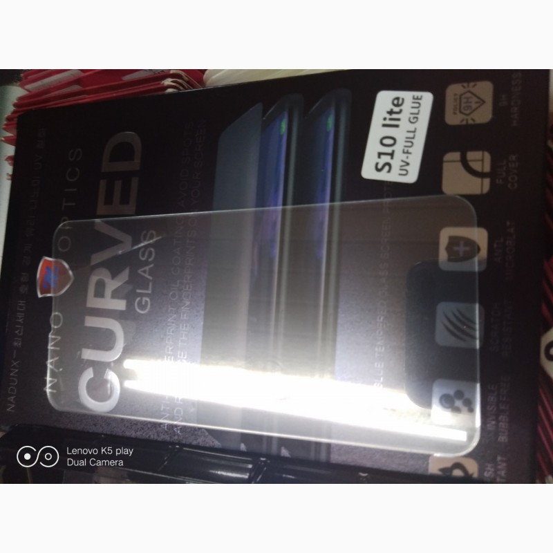 Фото 13. Защитное ультрафиолетовое стекло на Samsung S10 S10 lite s10 plus Note 9 Note 8 S7 edge S8