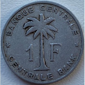 Конго 1 франк 1957 год 681