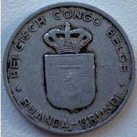 Конго 1 франк 1957 год 681