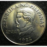 Филиппины 50 сентимо 1985 год ОТЛИЧНАЯ