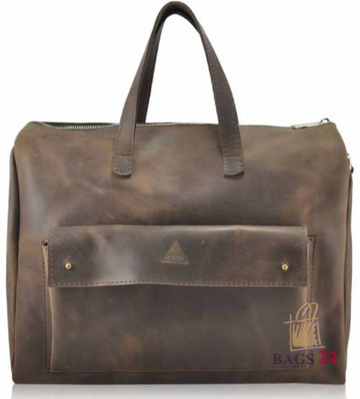Мужская кожаная сумка - портфель для ноутбука AZ-M-04