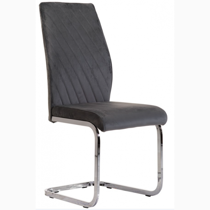 Фото 6. Ціна договірна на вельветовий стілець S-118 колір капучино сірий чорний