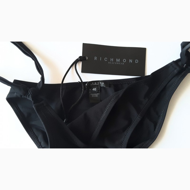Фото 3. Дизайнерский чёрный купальник от richmond 46 размер, м, италия