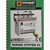 Продам б/в свердлильно присадочний верстат Maggi Boring System 23