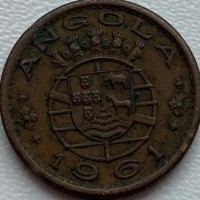 Ангола 50 сантимов 1961 год а85
