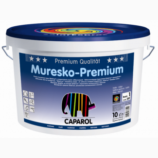Caparol Muresko-Premium Base 3 XRPU (9.4л) Краска фасадная матовая |Gstroy