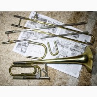 Тромбон Trombone кулісний тенор B S Німеччина з Квартою