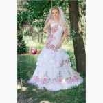 Свадебные платья в Украинском стиле под заказ, с вышивкой
