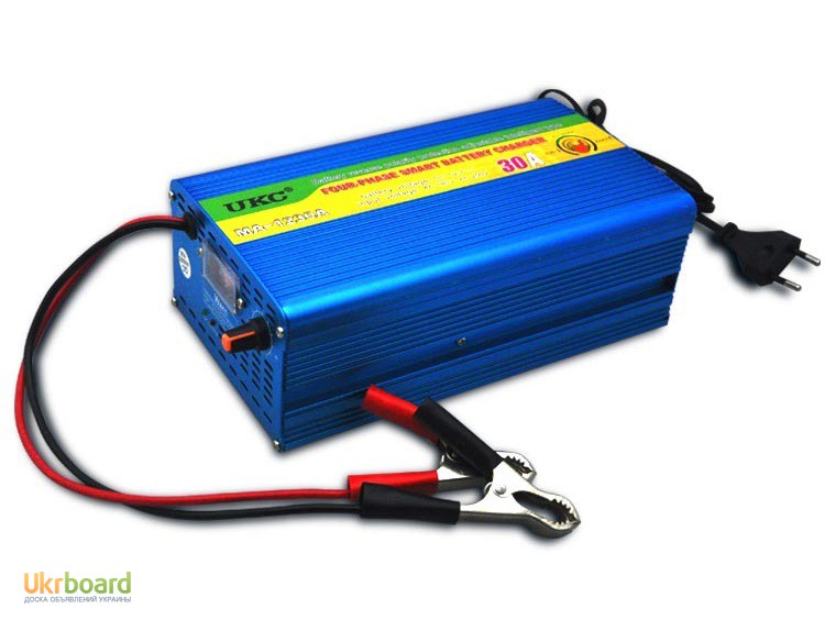 Зарядное для аккумуляторов Battery Charger 12V до 30 Ампер