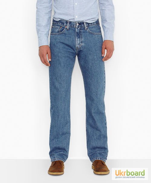 Фото 2. Джинсы Levis 505 Regular Fit Jeans - Medium Stonewash (США)