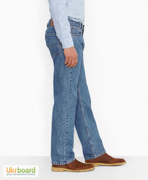 Фото 3. Джинсы Levis 505 Regular Fit Jeans - Medium Stonewash (США)