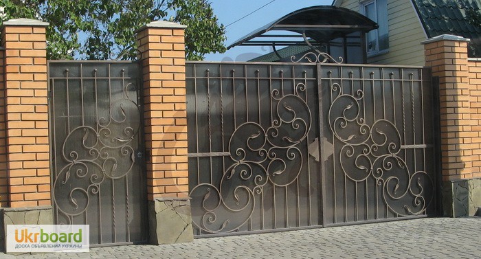 Фото 4. Кованые ворота под заказ