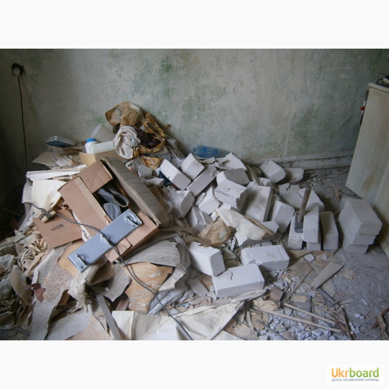 Фото 3. Демонтаж стен и полов в Днепре