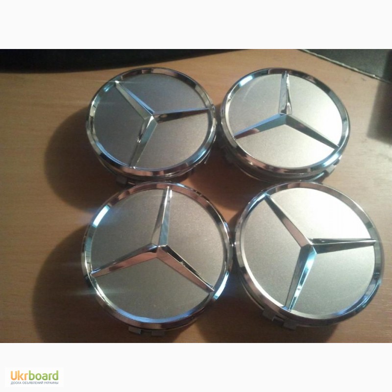 Фото 3. Колпачки в литые диски Mercedes