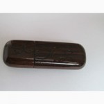 Прикольный сувенир флешка usb из дерева, практичный подарок флешка из дерева