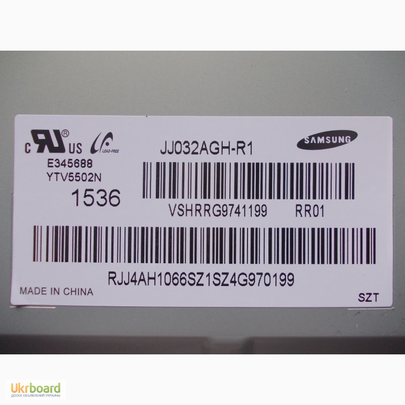 Фото 6. Материнская плата для LED телевизора Samsung BN41-02358A (BN94-08202A) UE32J4000AK