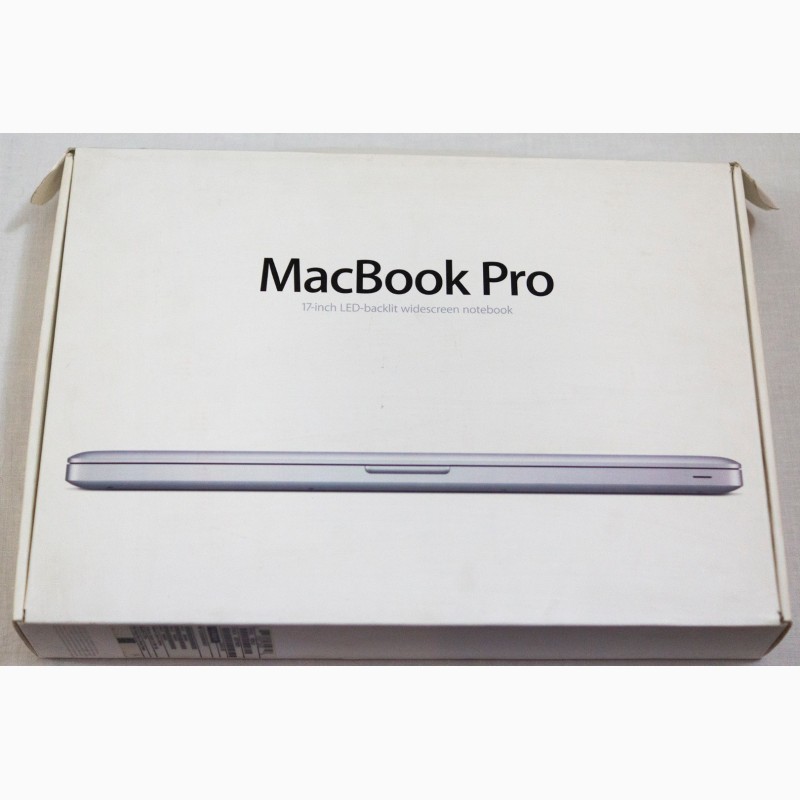 Apple MacBook Pro Диагональ : 17дюймов