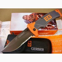 СКИДКА 25% Складной нож Gerber Bear Grylls + чехол