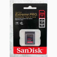 Карта памяти SanDisk 256GB Extreme PRO CFexpress Card Type B