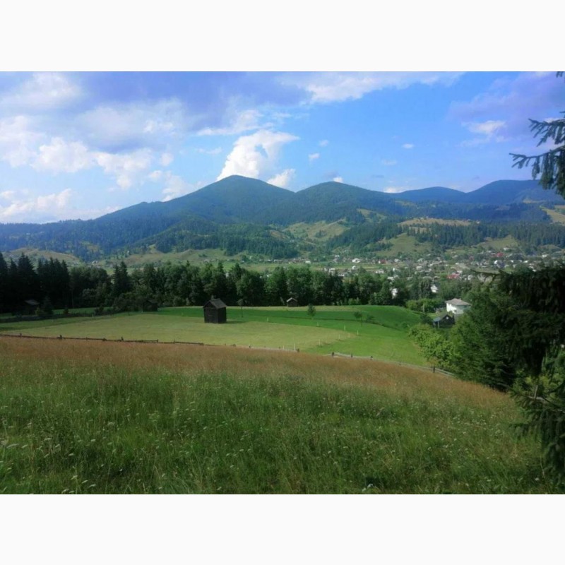 Фото 7. Ділянка з панорамним видом в смт. Верховина 0.58 га