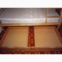 Двухъярусная трехместная кровать Олигарх с ящиками