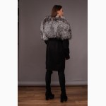 Чернобурка Финская Saga Furs Шикарное пальто - трансформер