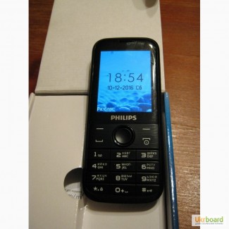 Мобильный телефон Philips E160 Xenium (black) + карта памяти 4 GB