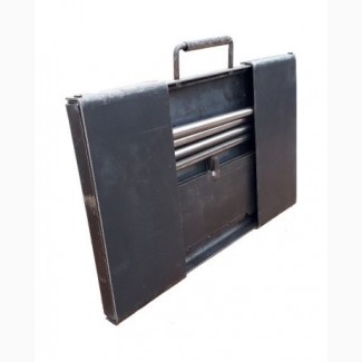 Мангал туриста разборной, чемоданчик толщина 3 мм на 8 шампуров