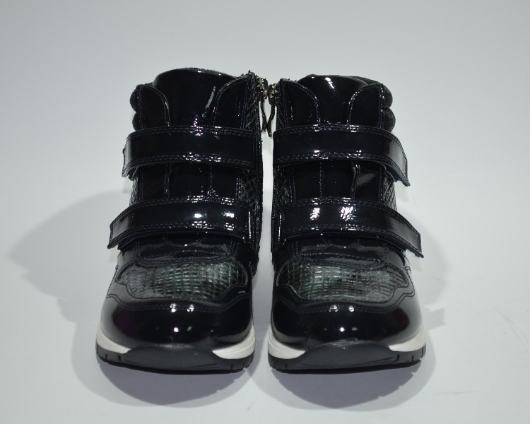 Фото 3. Демисезонные ботинки для девочек TOM.М арт.1448-A темно-синий с 32-37 р