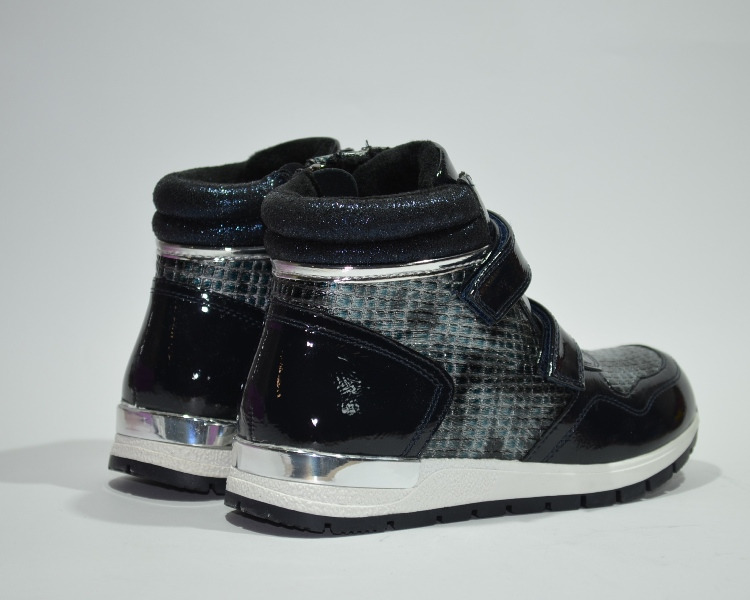 Фото 8. Демисезонные ботинки для девочек TOM.М арт.1448-A темно-синий с 32-37 р