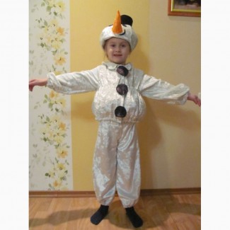Продам карнавальный костюм снеговика