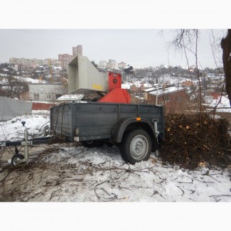 Аренда дереводробилки Киев, измельчитель веток