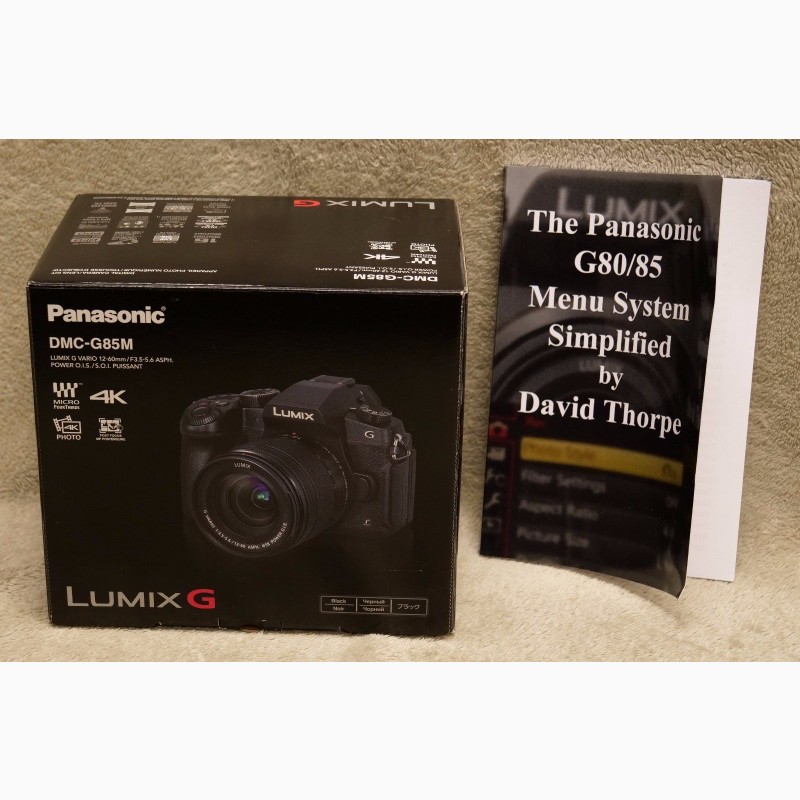 Фото 6. Panasonic Lumix DMC-G85 Цифровая фотокамера с микротрещинами с объективом 12-60 мм