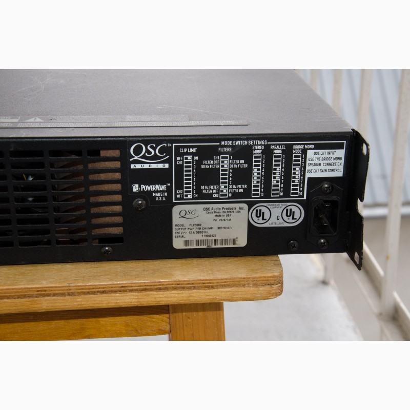 Фото 4. Підсилювач 3000 watt QSC PLX3002 made USA оригінал