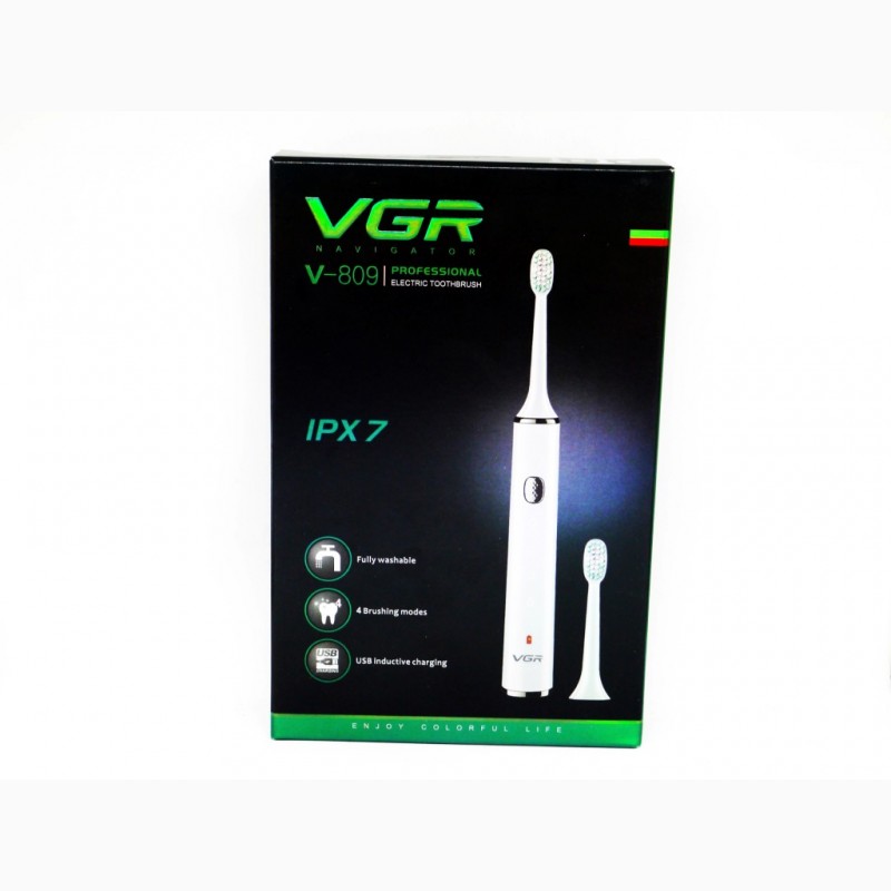 Фото 3. Зубная щетка VGR V-809 с аккумулятором