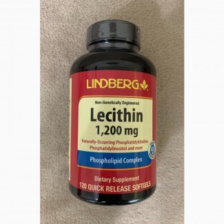 Лецитин 1200 мг, 120 капсул США