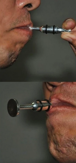 Фото 5. Тренажер Embouchure для самотренування м’язів губ гри на духових інструментах mouthpiece