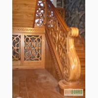 Изготовление деревянных дверей беседок лестниц